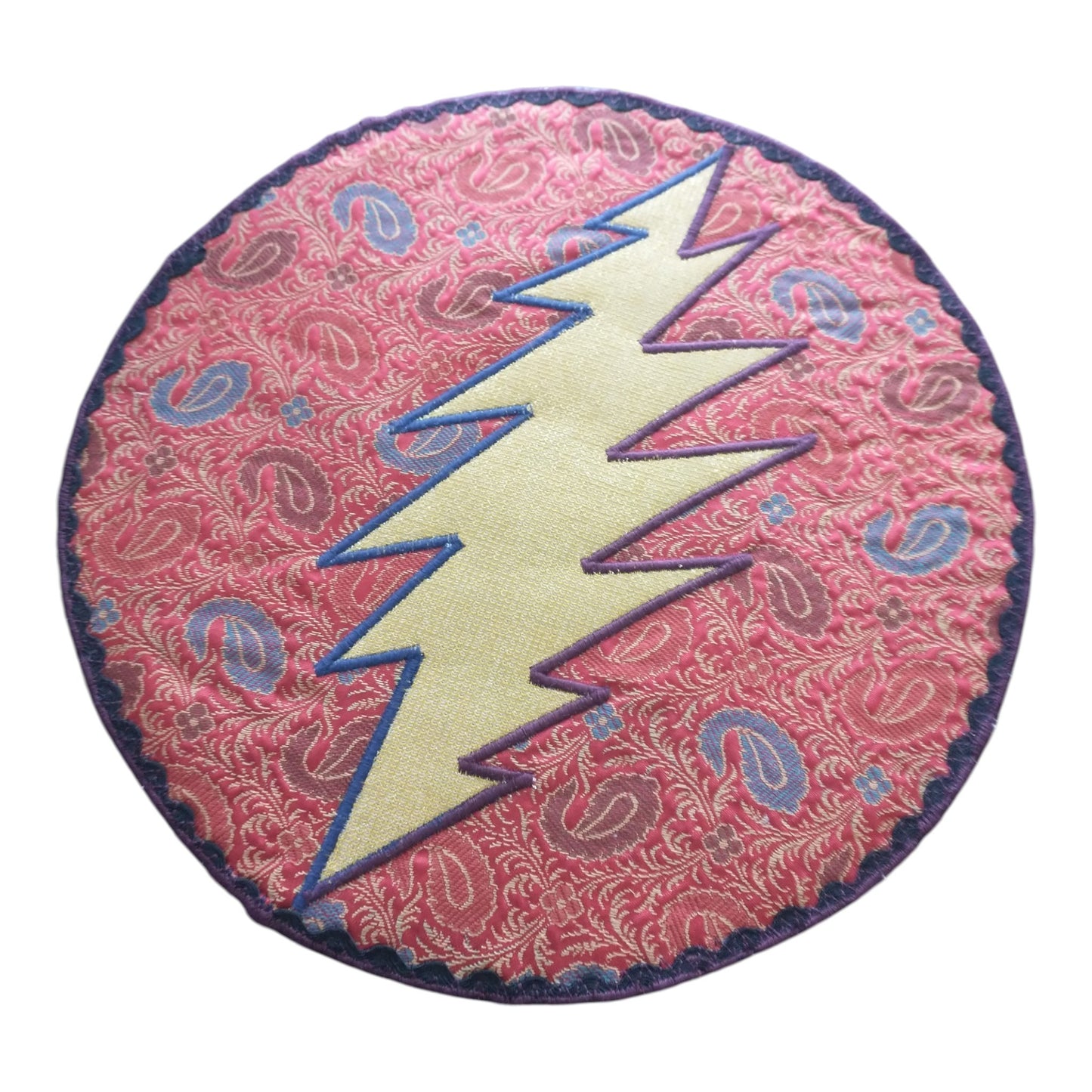 Golden Tapestry Bolt Patch Large