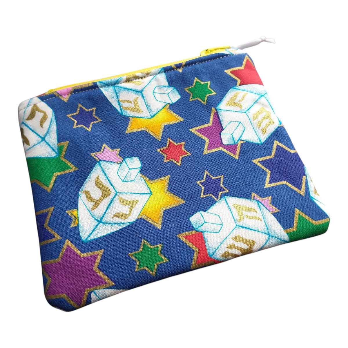 Dreidel Zipper Pouch Coin Purse