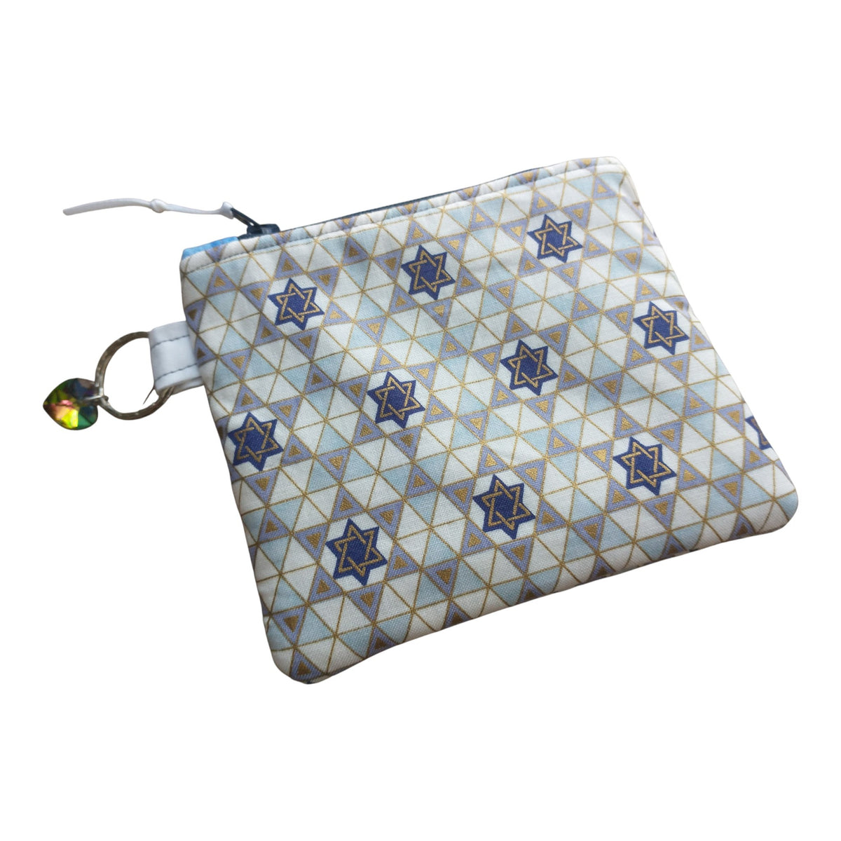 Star of David Zipper Pouch Coin Purse