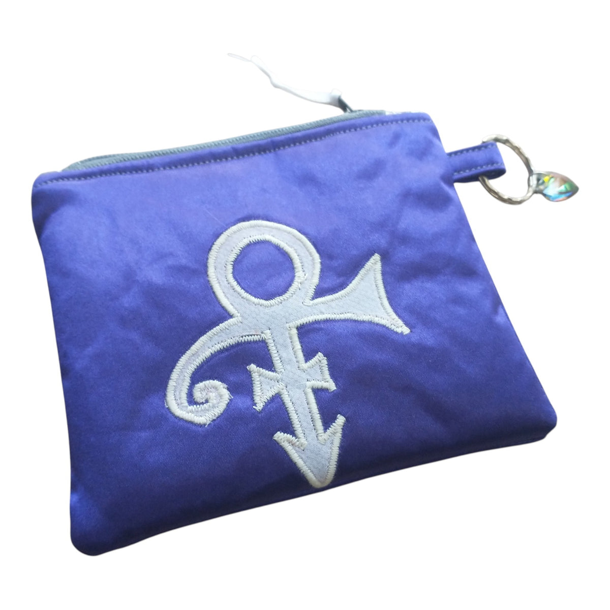 Purple Zipper Pouch Coin Purse