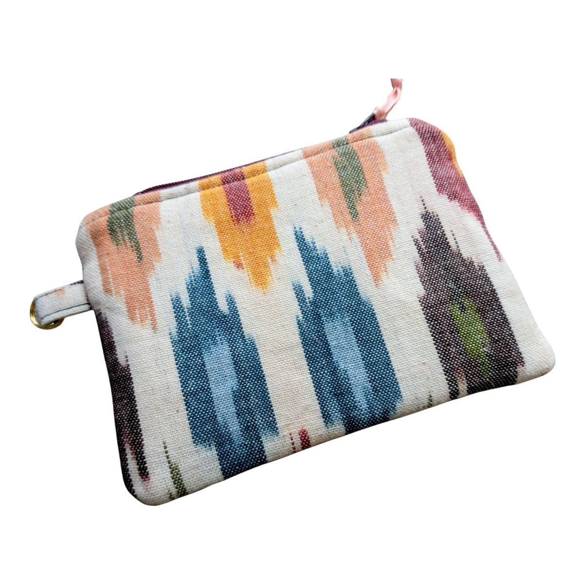Guatemalan Fabric Zipper Pouch Coin Purse