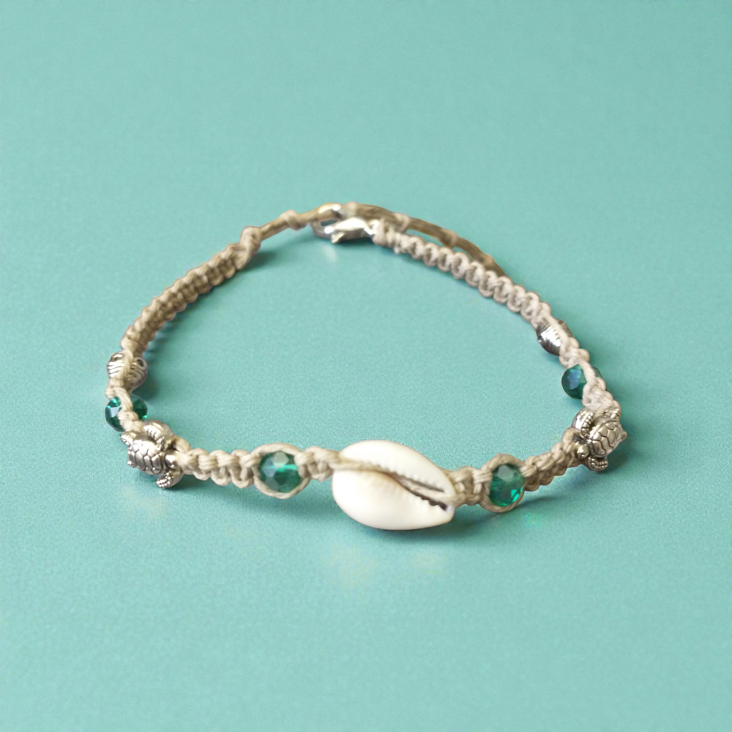 Cowrie Shell Anklet Hemp Ankle Bracelet