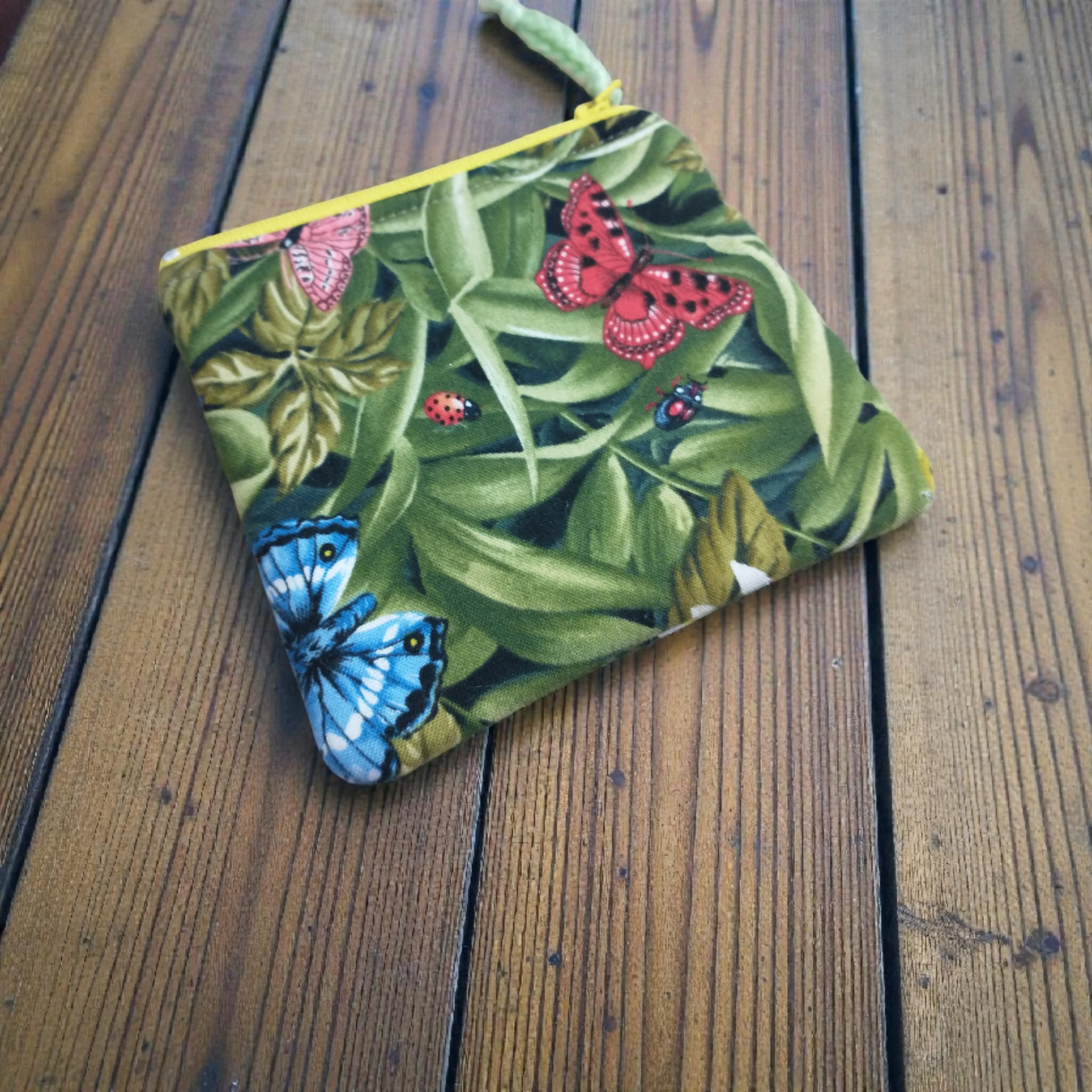 Butterfly Zipper Pouch Coin Purse