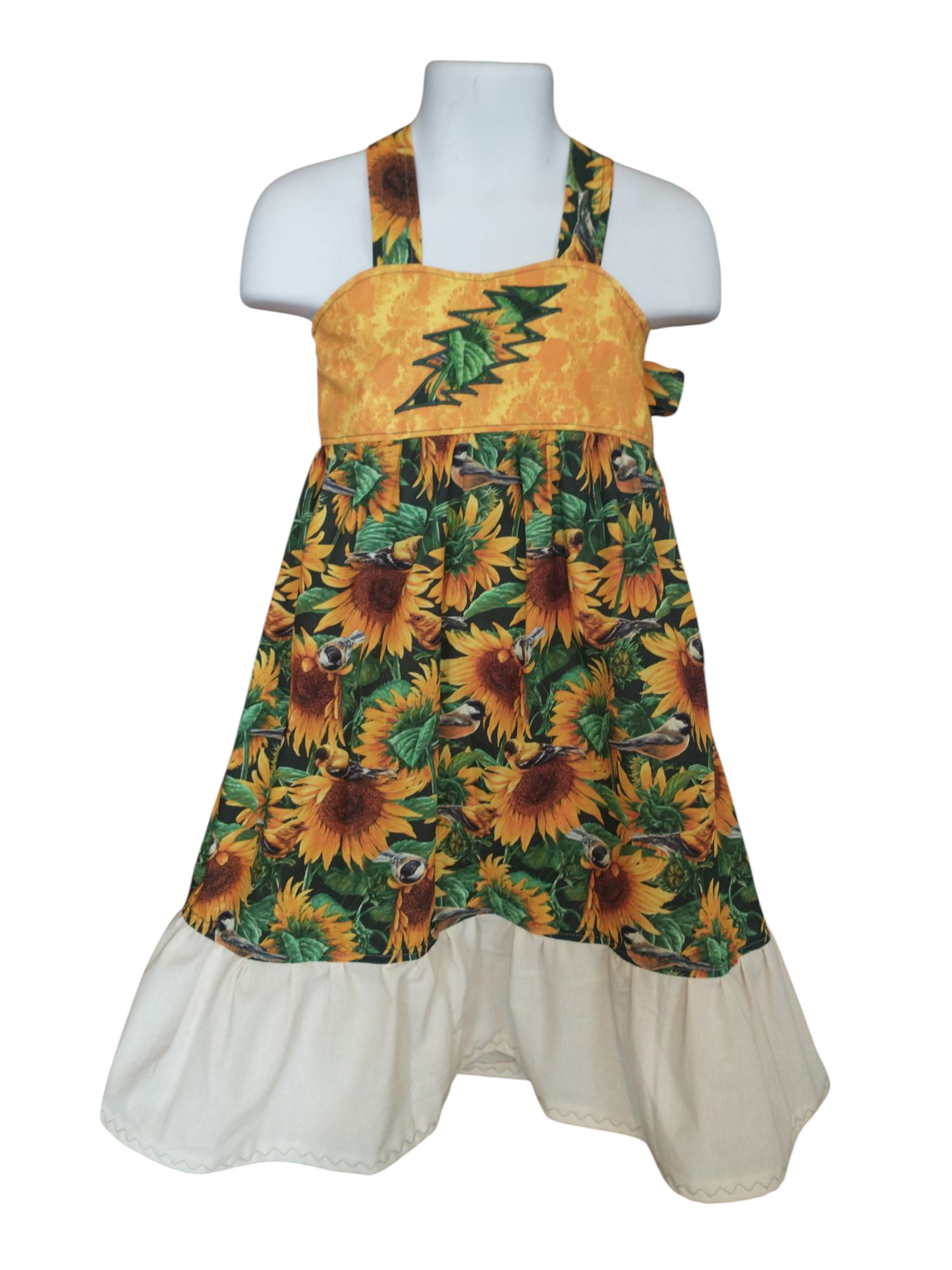 3t/4t Birdsong Sunflower Twirl Dress