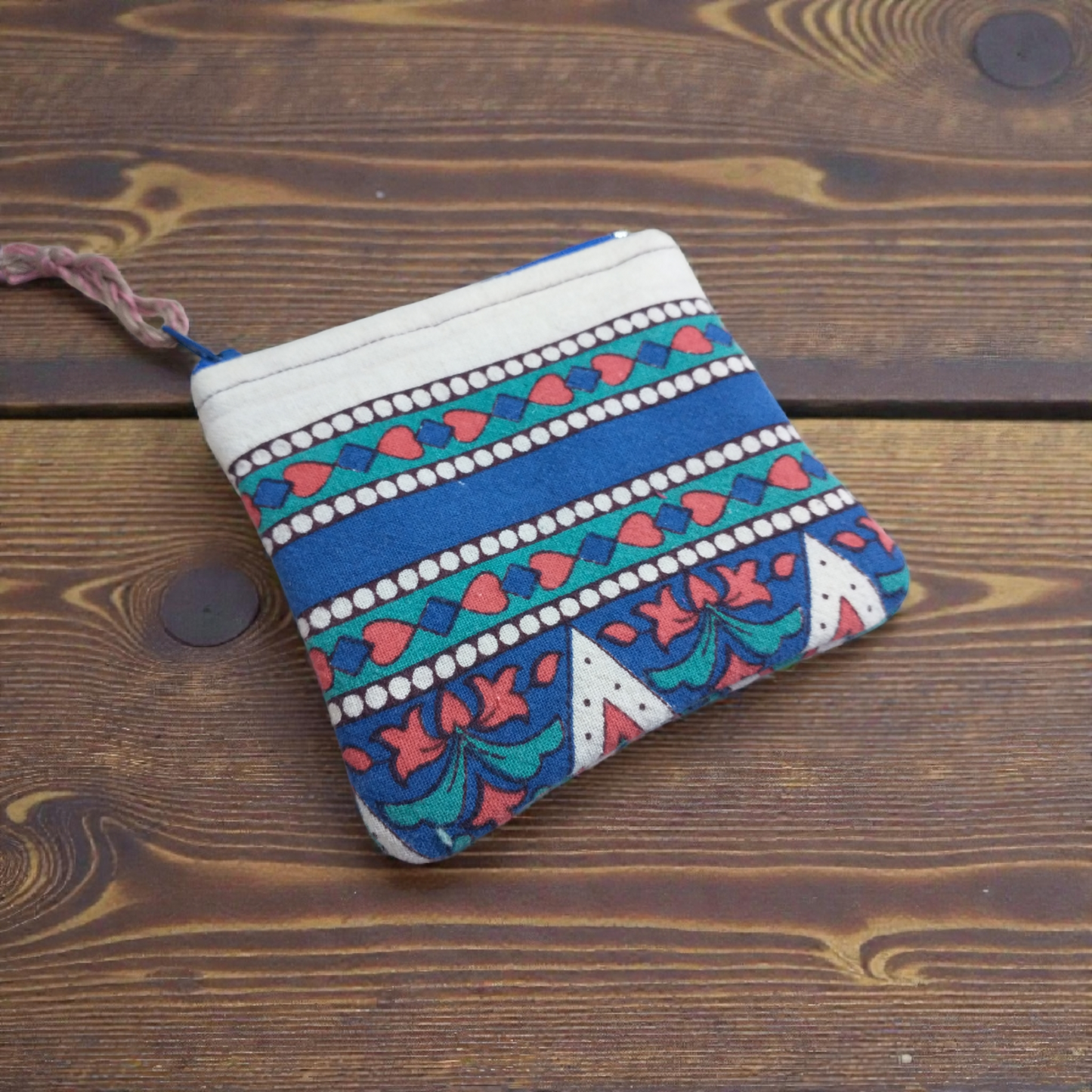 Tapestry Zipper Pouch Coin Purse