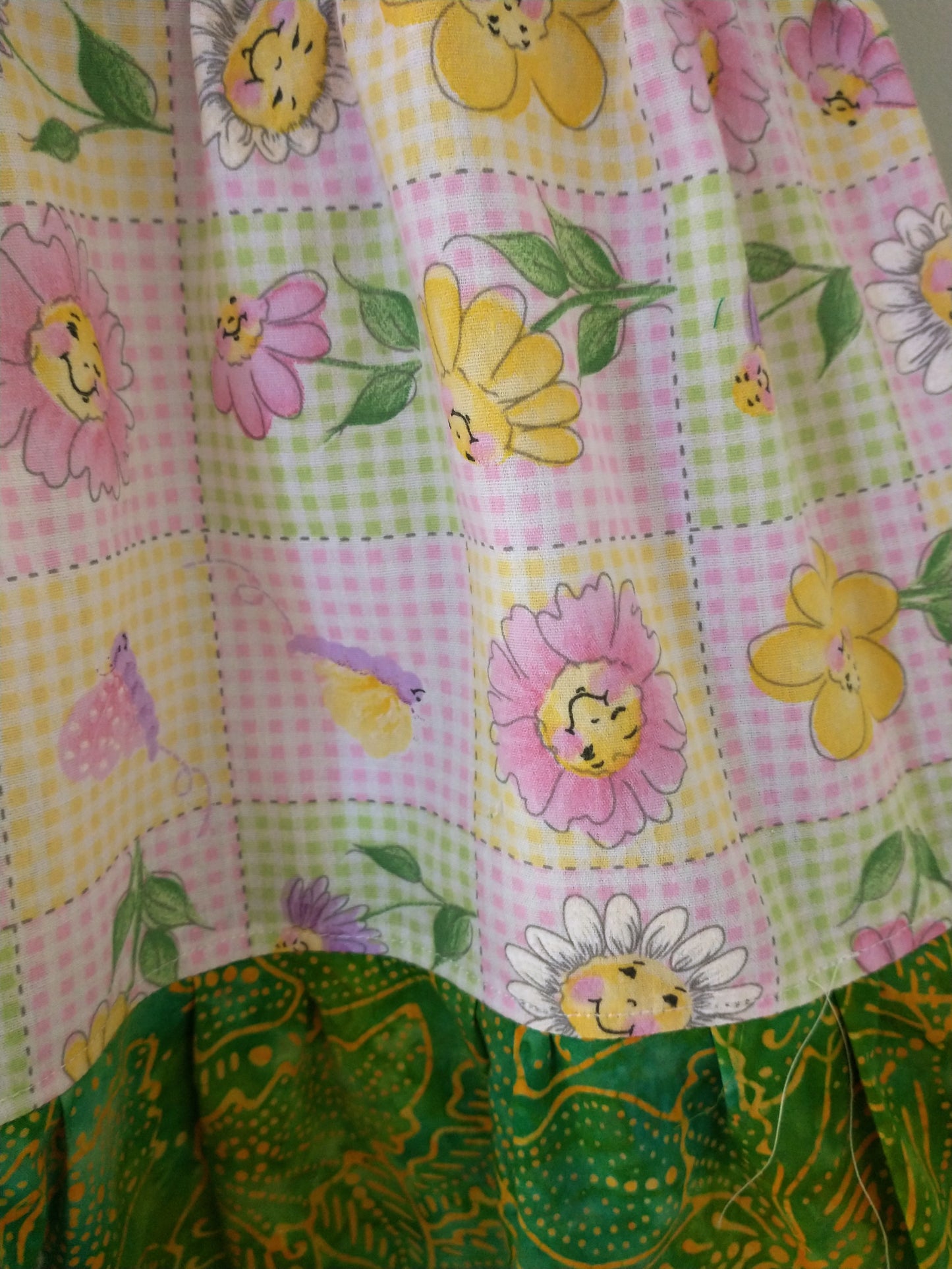 5t 6 Vintage Flower Tiered Twirl Dress