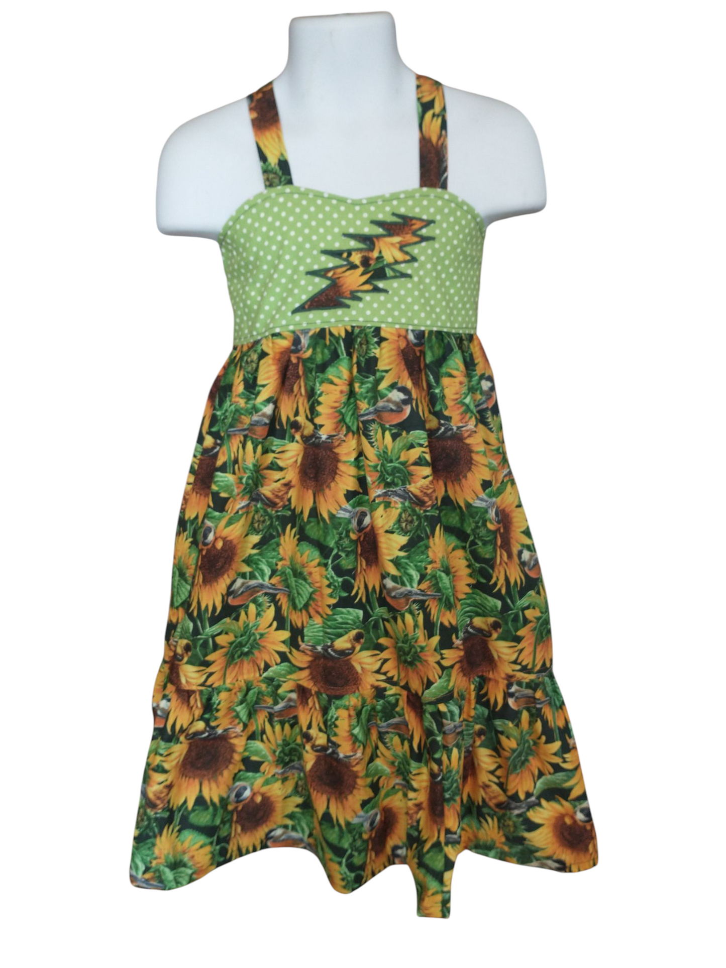 3t / 4t Birdsong Sunflower Twirl Dress