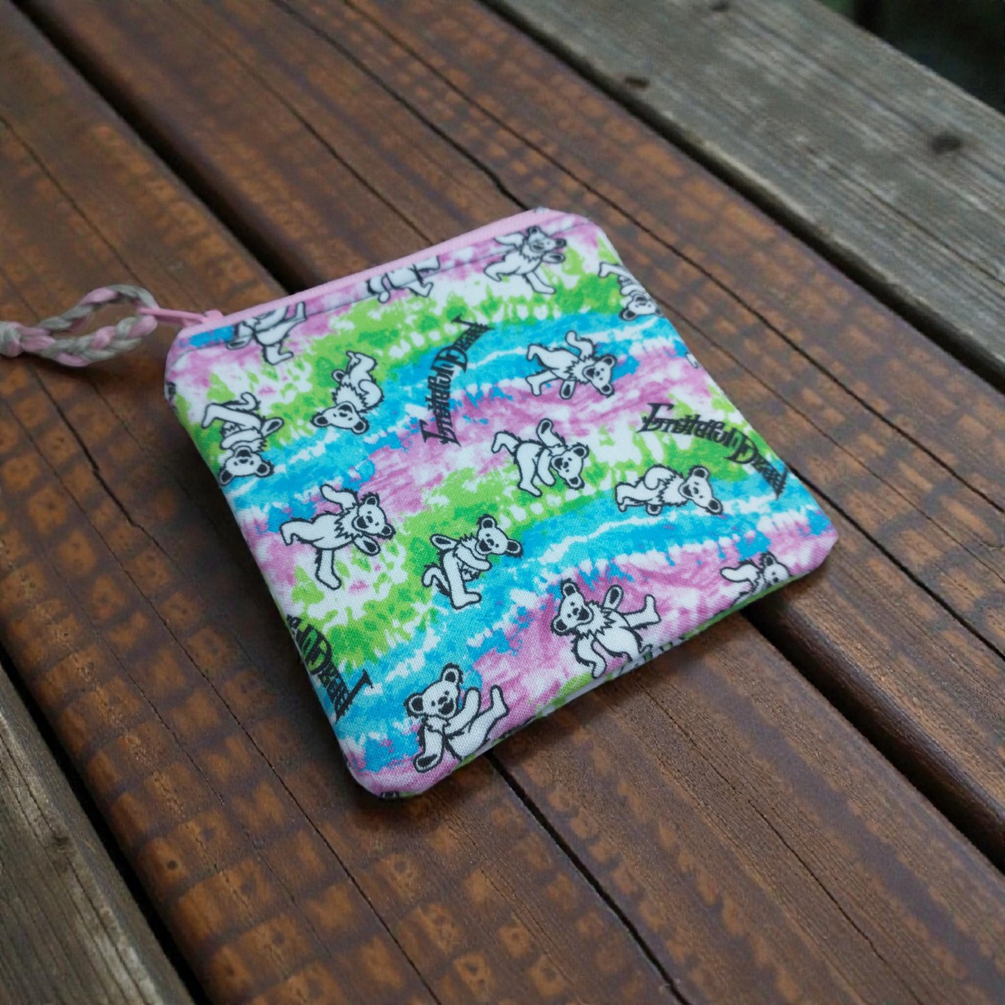 Dancing Bears Zipper Pouch Coin Purse