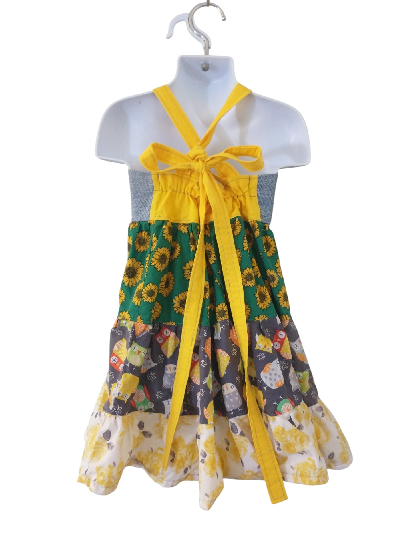 SALE 3t/4t Owls Spinner Dress