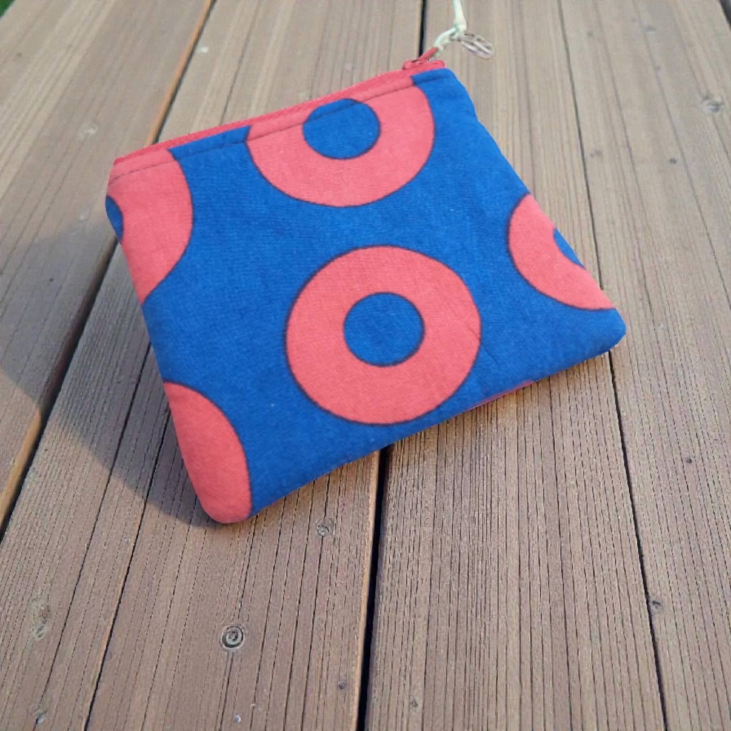 Donut Zipper Pouch Coin Purse