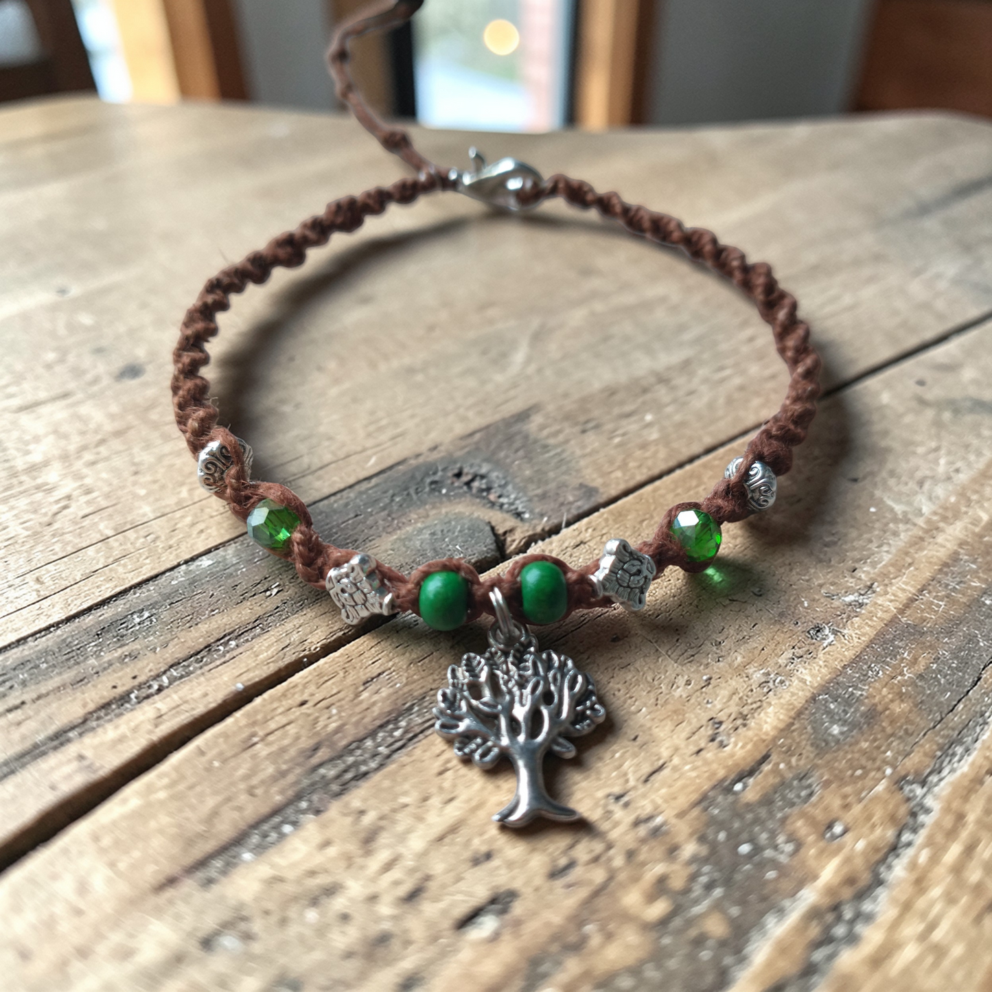 Tree Anklet Hemp Ankle Bracelet