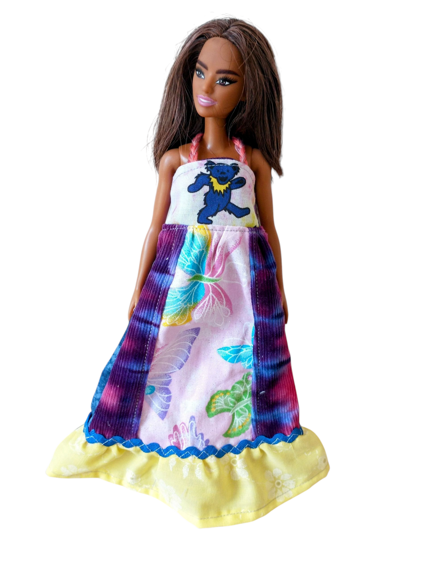 Voila Lee 11.5 inch Patchwork Doll Dress