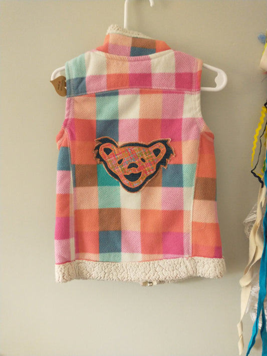 Girls size XS Bear Vest
