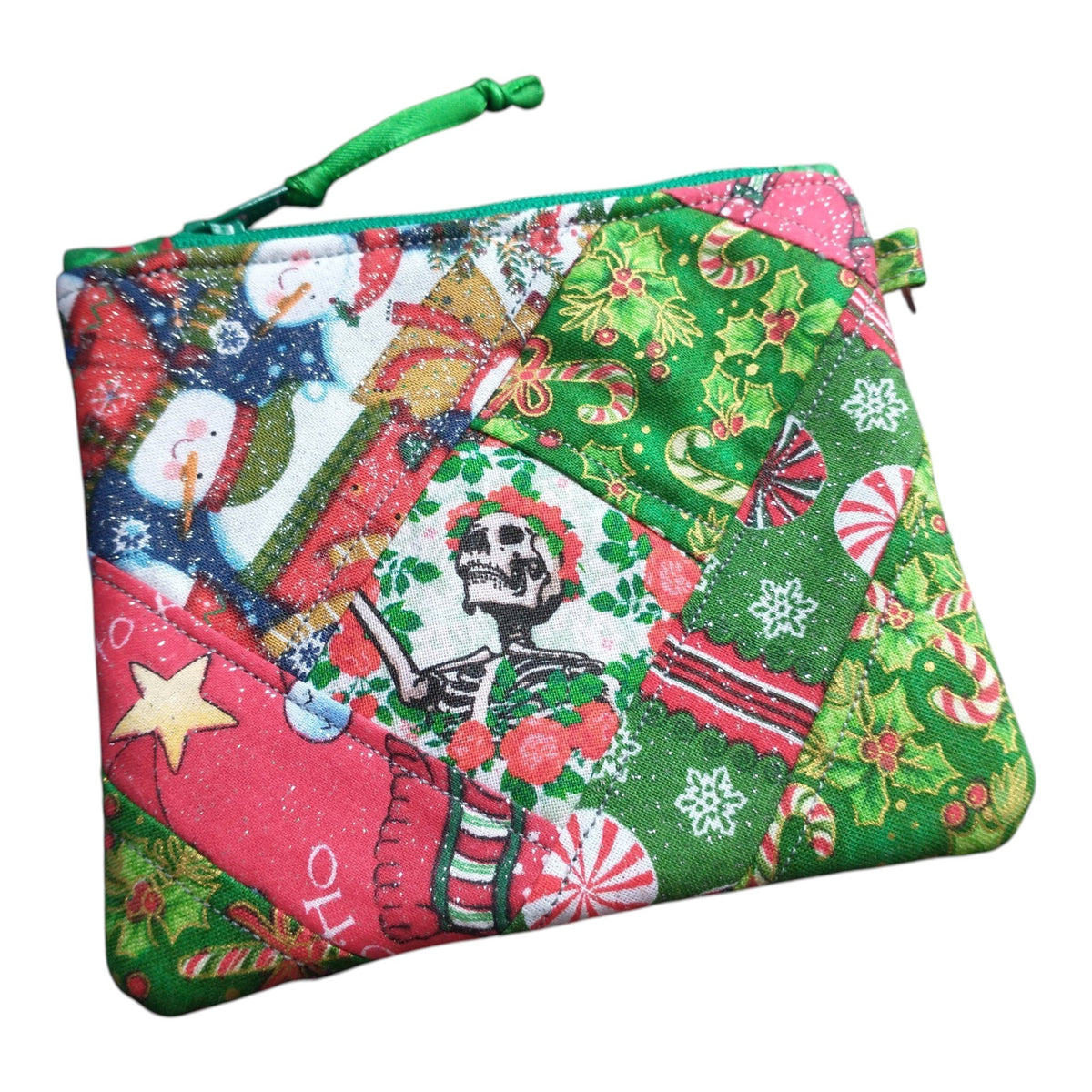 Grateful Christmas Zipper Pouch Coin Purse