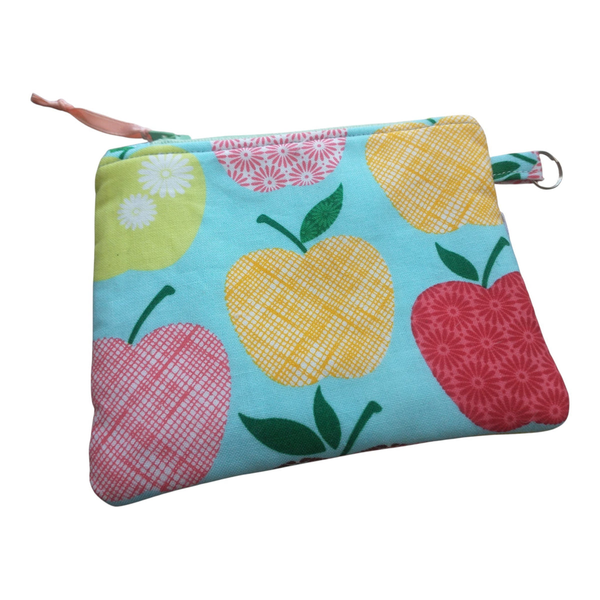 Teacher Apples Zipper Pouch Coin Purse