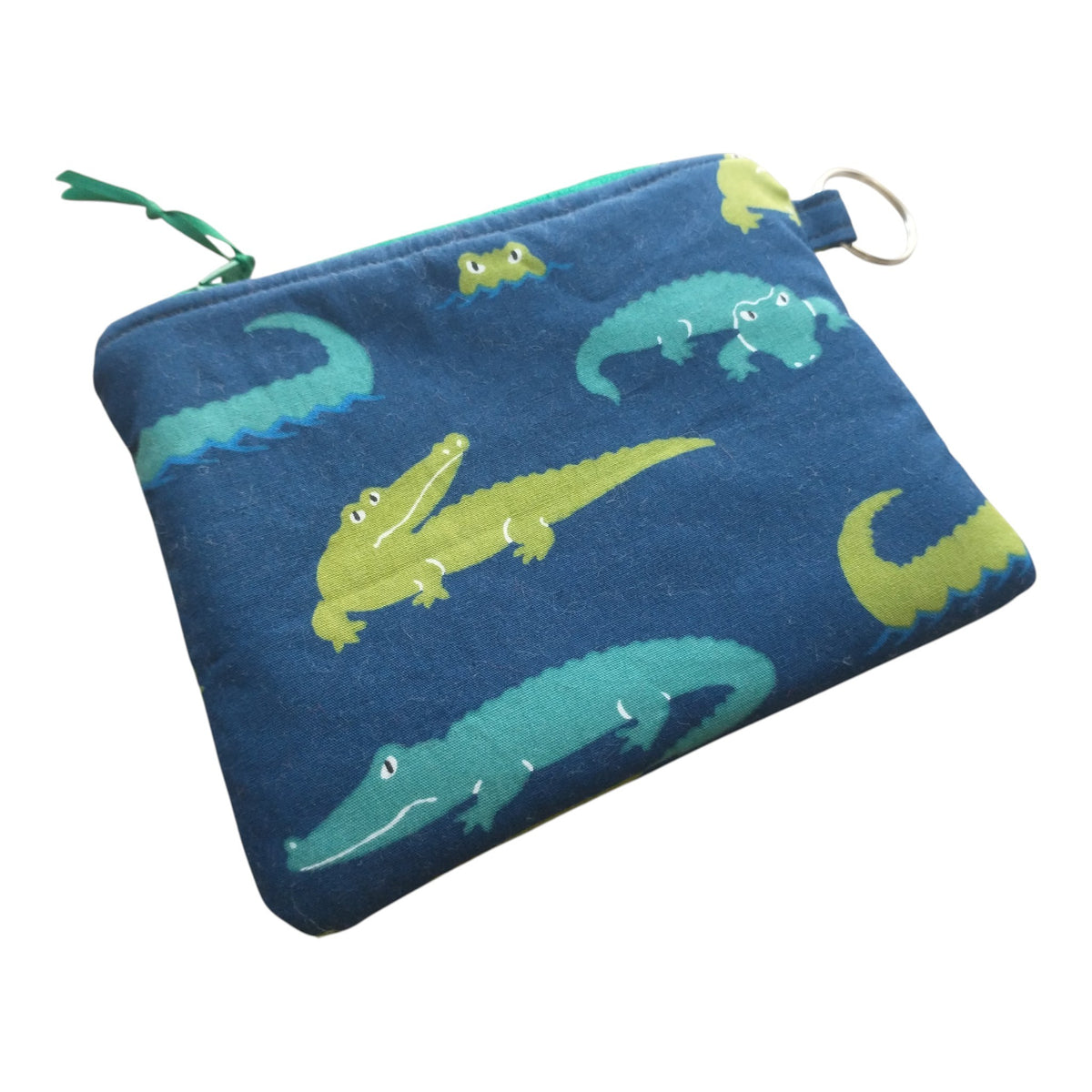 Alligator Zipper Pouch Coin Purse