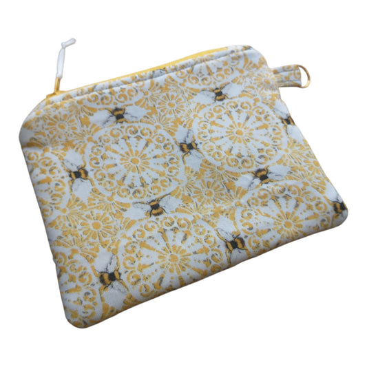 Bees Zipper Pouch Coin Purse