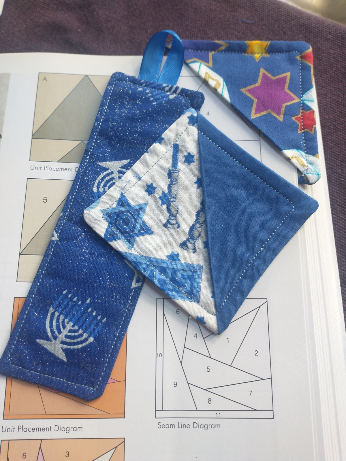 Jewish Holiday 3 pc Bookmark Set