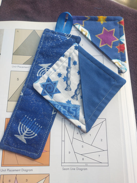 Jewish Holiday 3 pc Bookmark Set