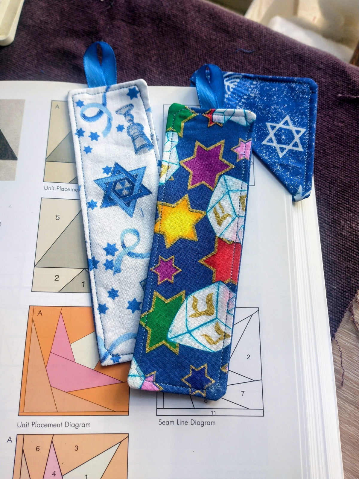 Jewish Holiday 3 pc Bookmark Set