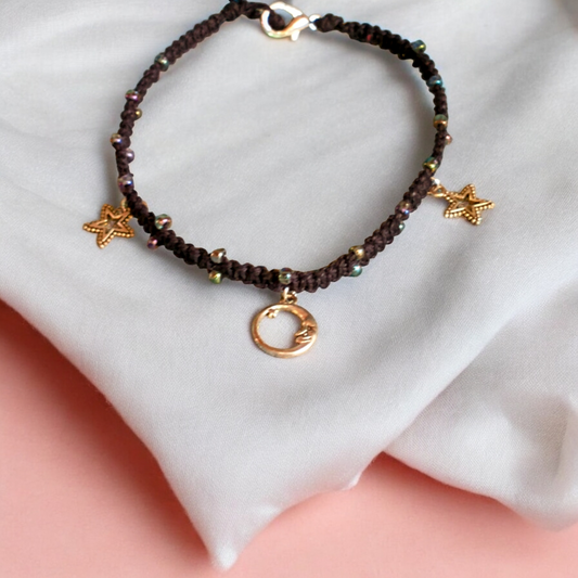 Moon and Star Hemp Choker