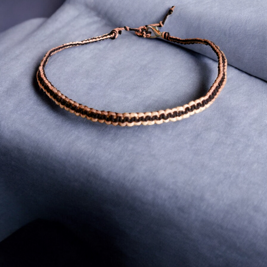 Men's Reversible Plain Hemp Necklace