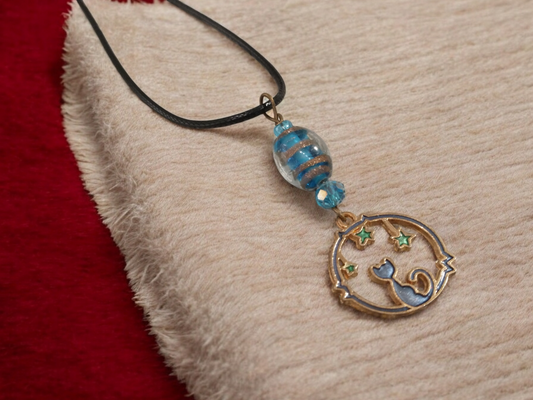 Cat Pendant Necklace