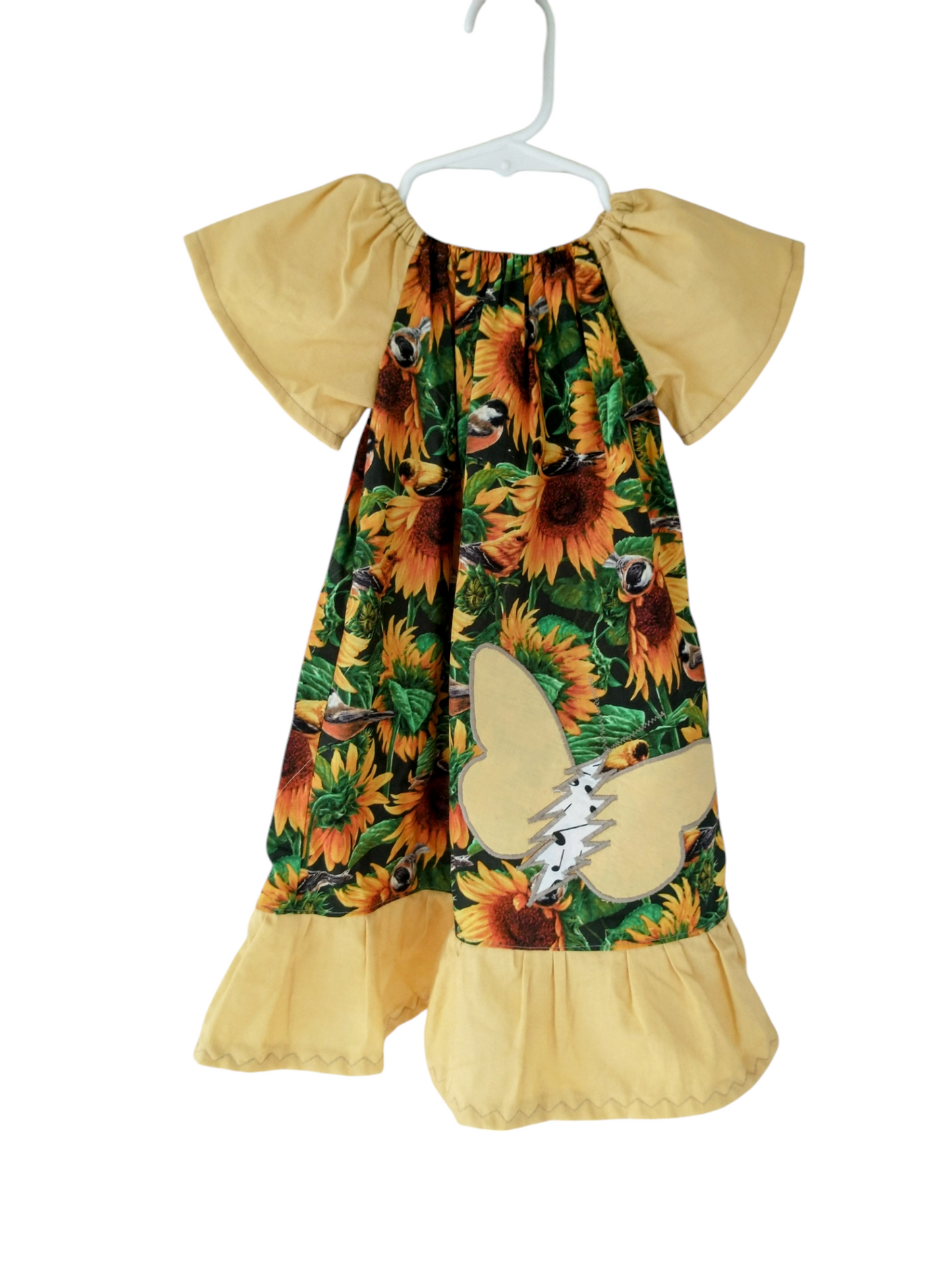 1T 2T Butterfly Sunflower Dress