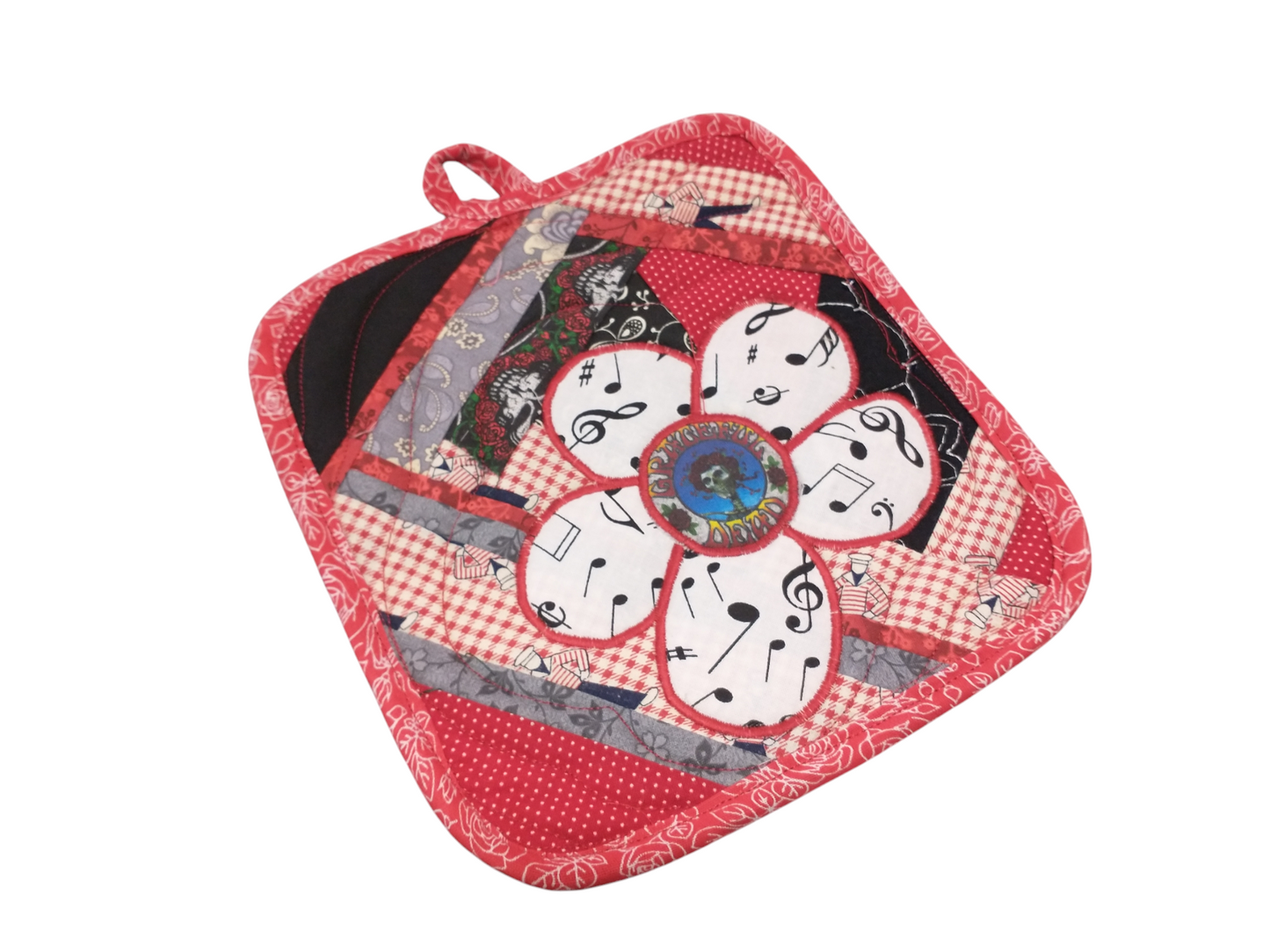 Bertha Flower Potholder