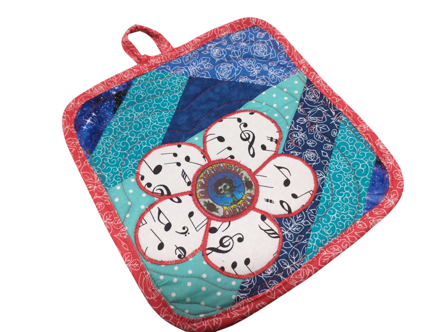 Music Never Stopped Potholder