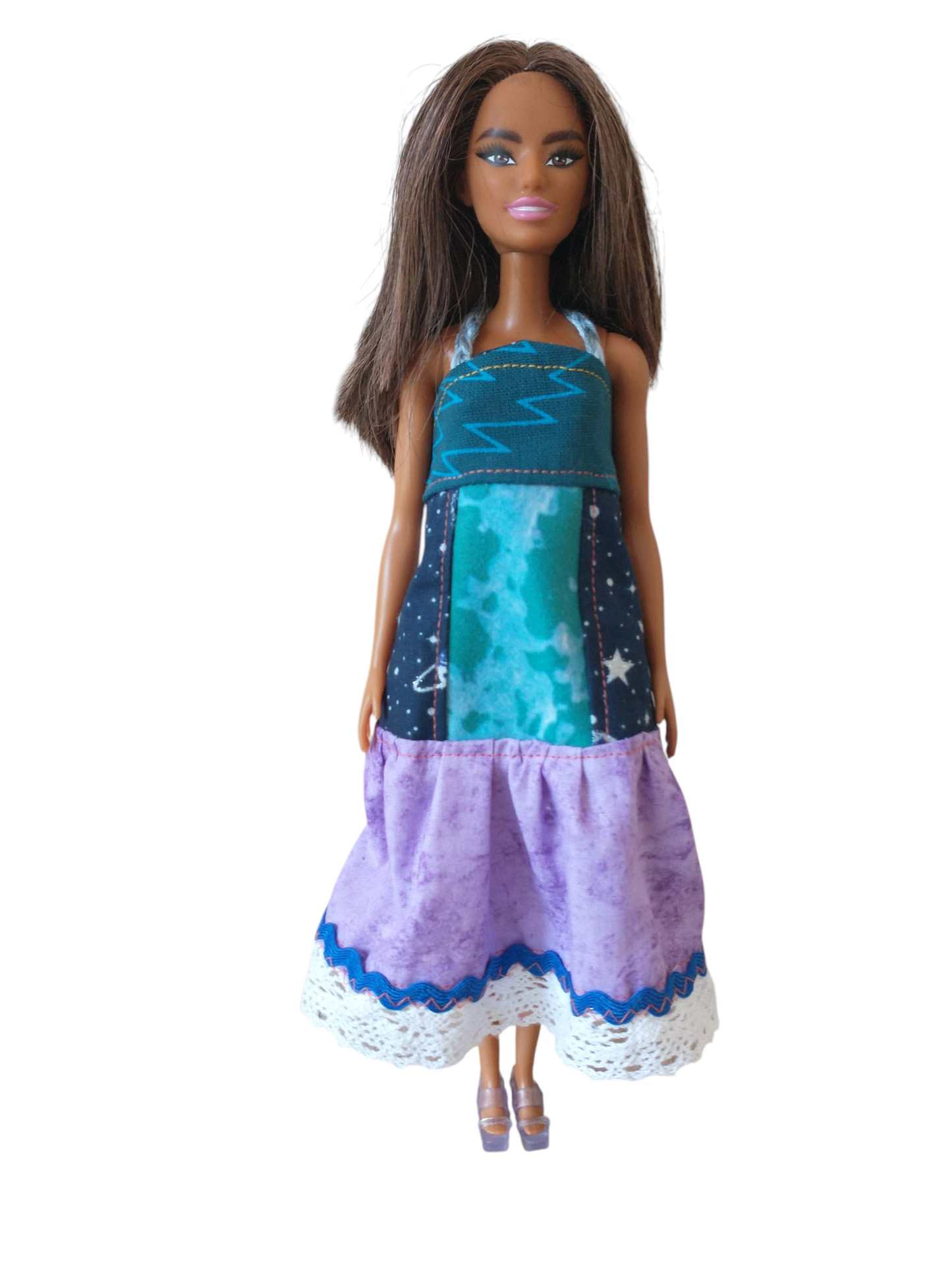 Stella Blue 11.5 inch Doll Dress