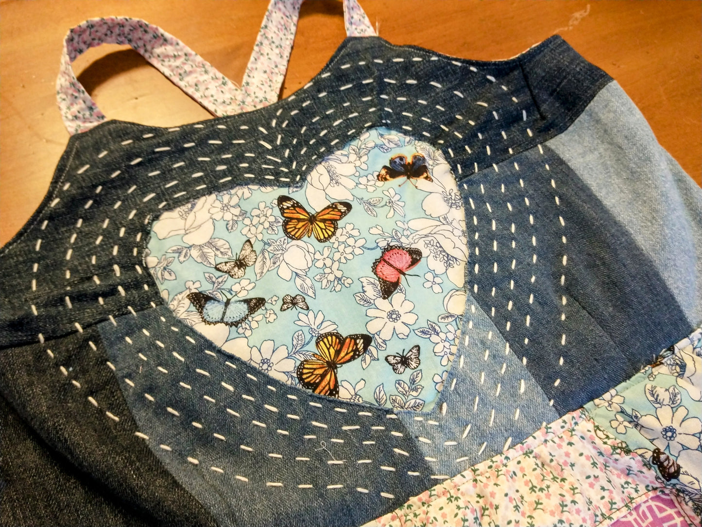 Patchwork Spinner Dress