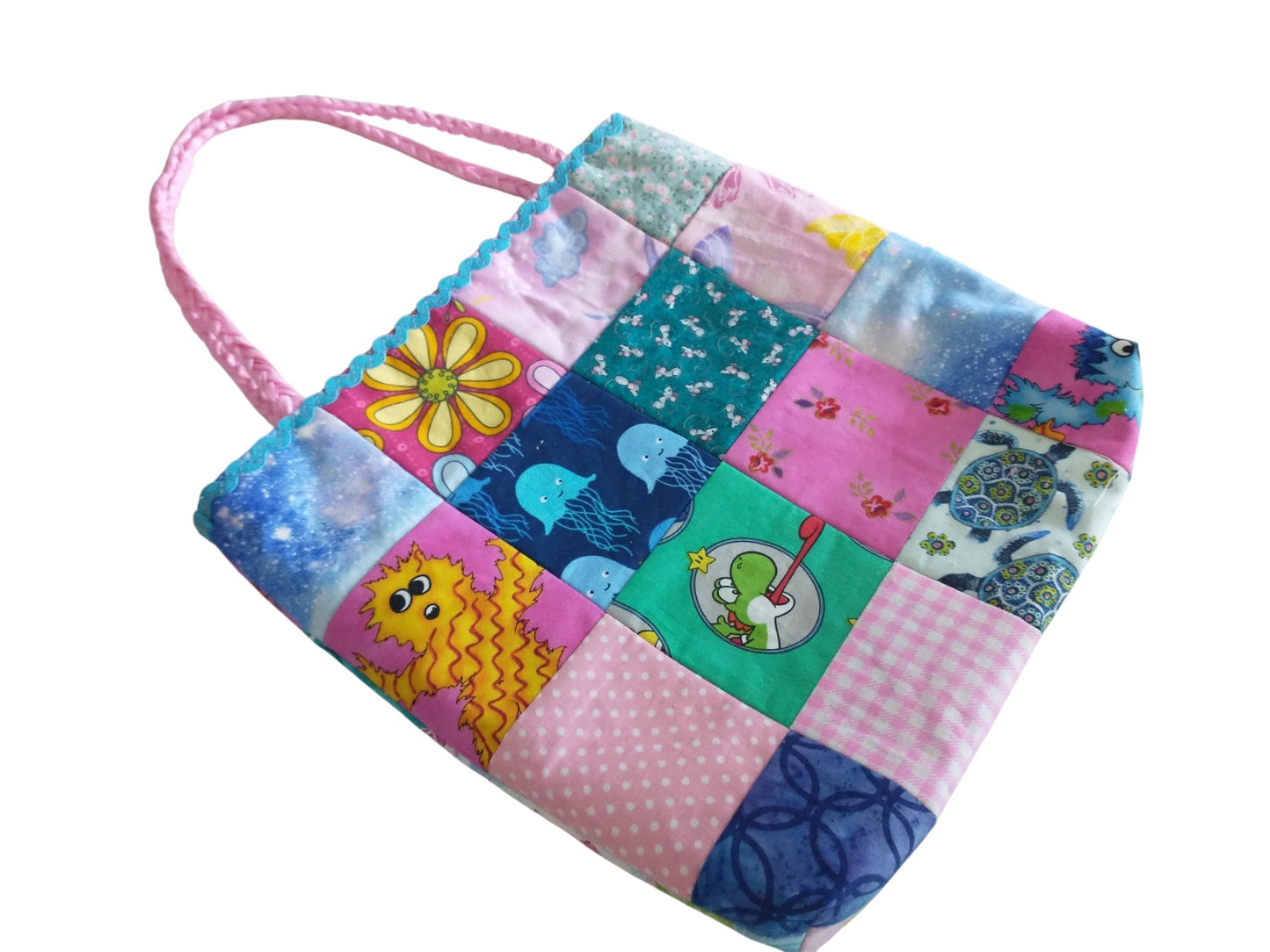 I Spy Find It Patchwork Tote Bag