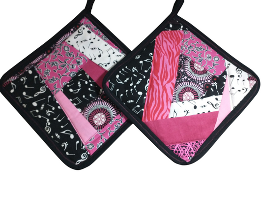 Music Pot Holder Set