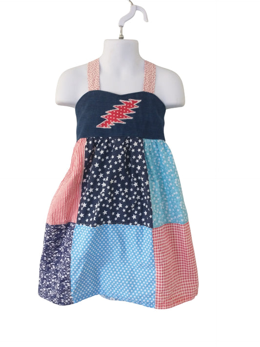 SALE 2t-3t Patchwork Dress