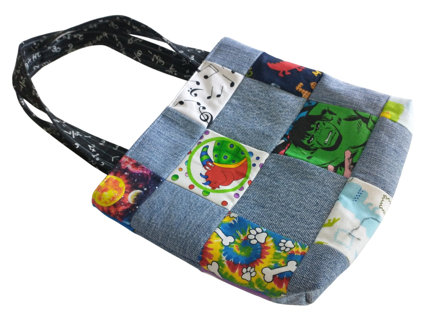 I Spy Find It Patchwork Tote Bag