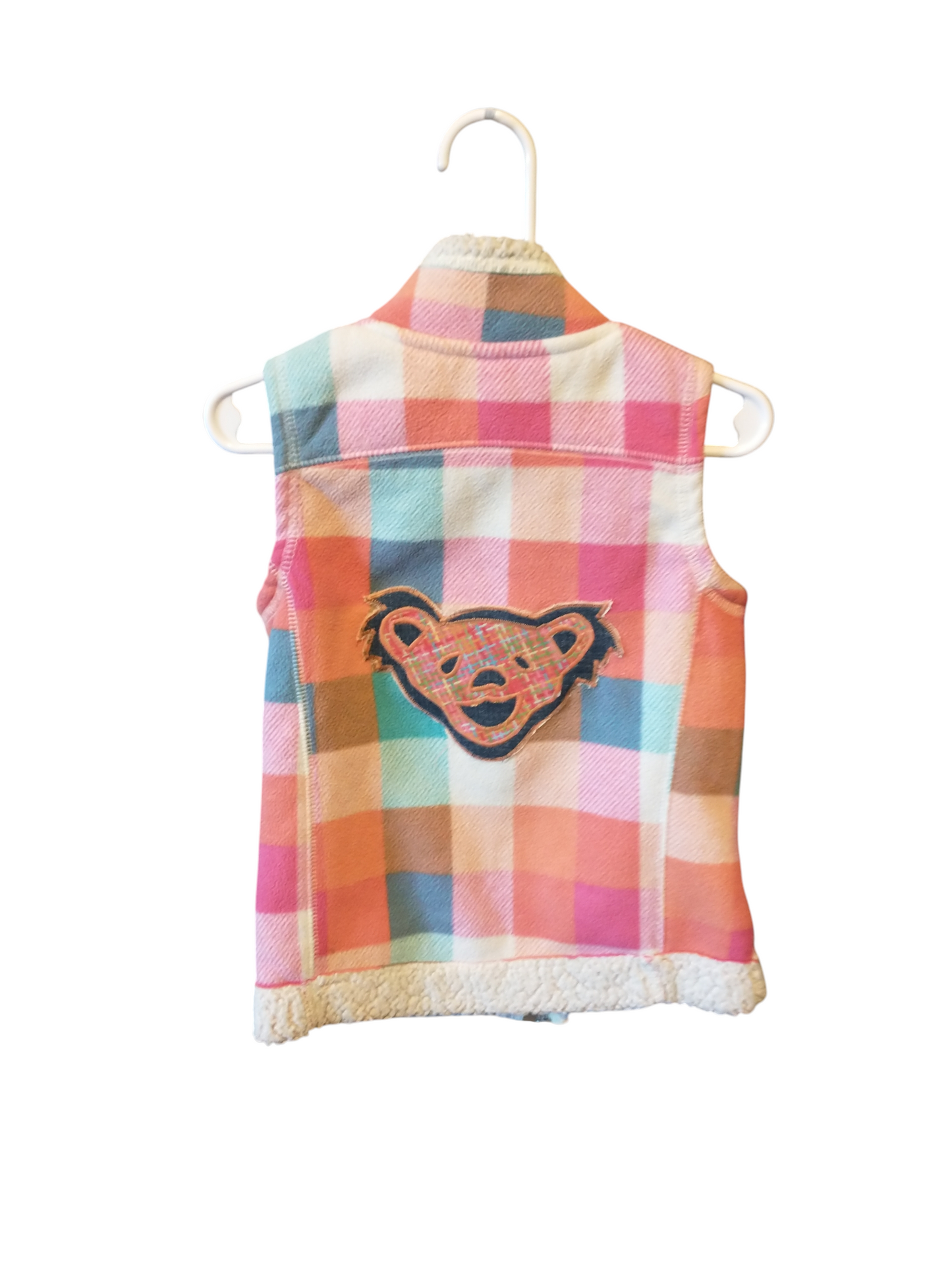 Girls size XS Dancing Bear Fleece Vest
