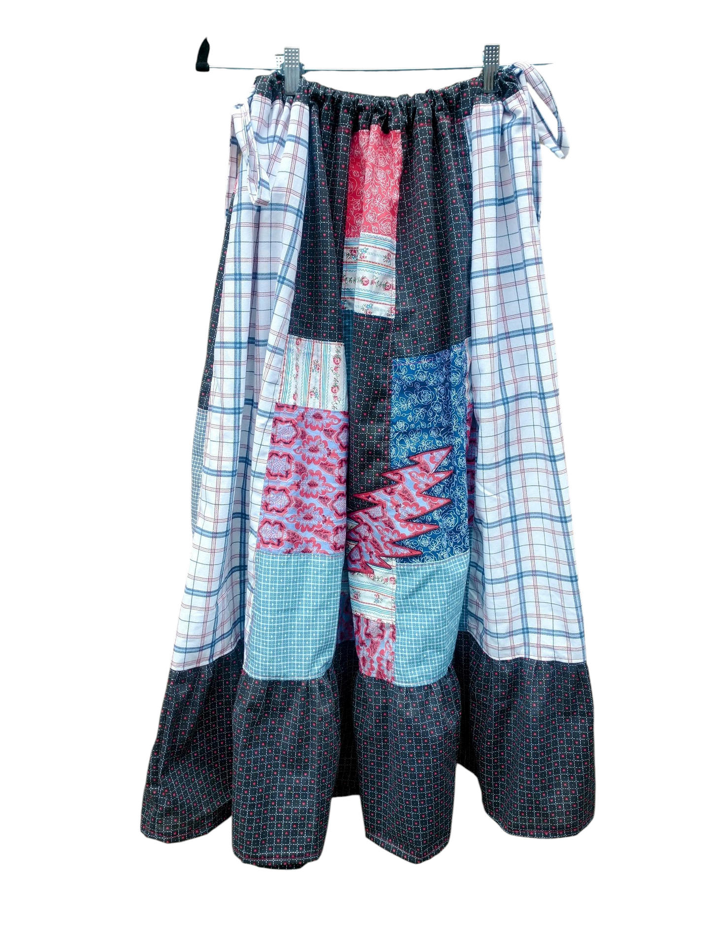 Vintage Patchwork Spinner Skirt