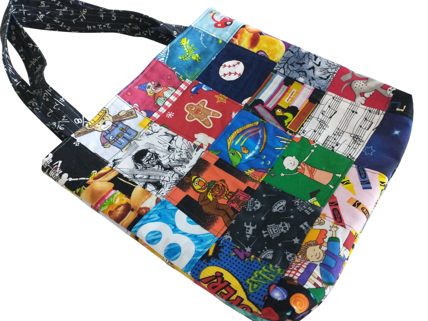 I Spy Find It Patchwork Kids Tote Bag