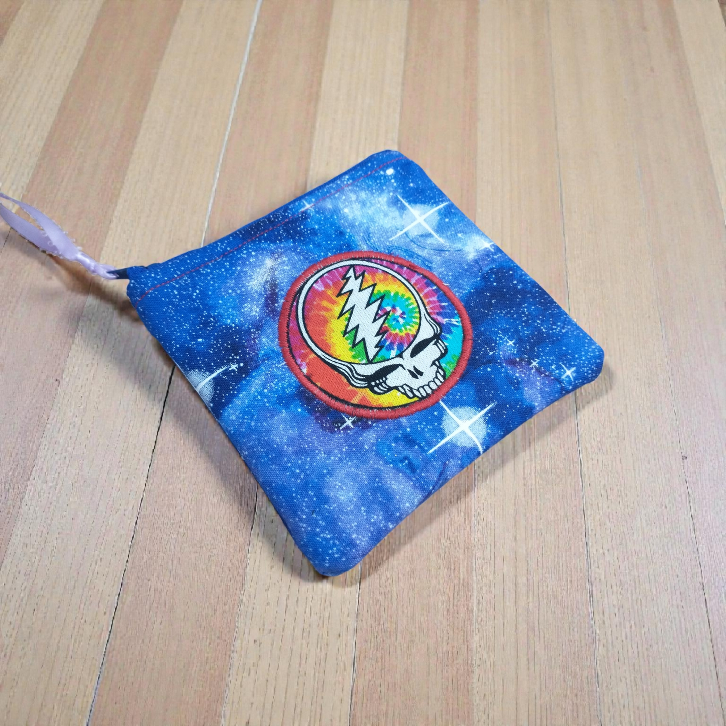 Rainbow Stealie Zipper Pouch Coin Purse