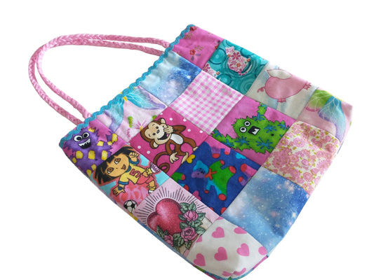 I Spy Find It Patchwork Tote Bag