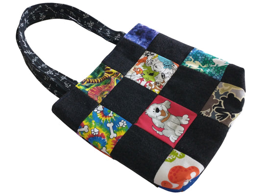 I Spy Find It Patchwork Tote Bag