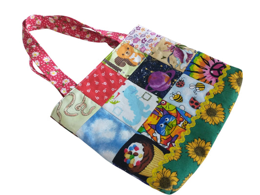 I Spy Find It Patchwork Kids Tote