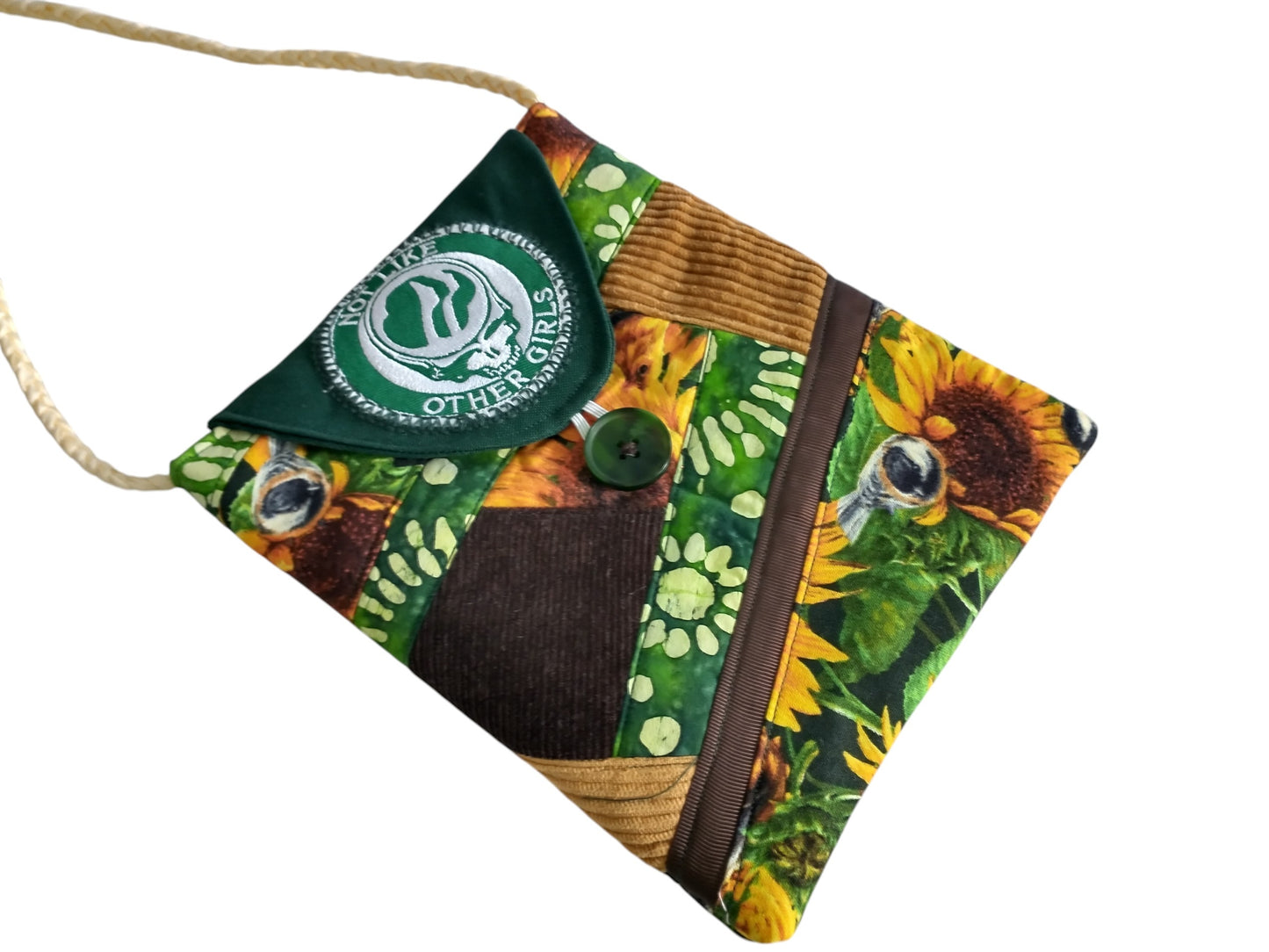 Not Like Other Girls Birdsong Patchwork Cross Body Bag