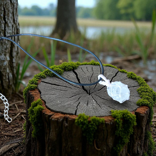 Tumbled Rose Quartz Necklace