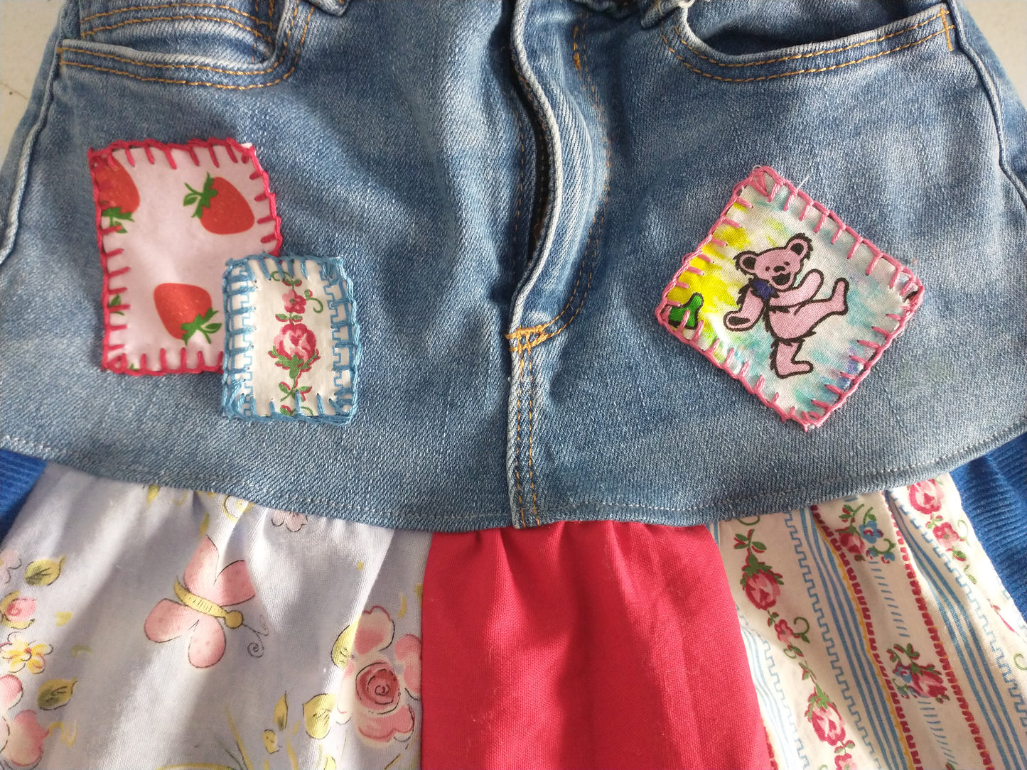 5t Patchwork Twirl Skirt