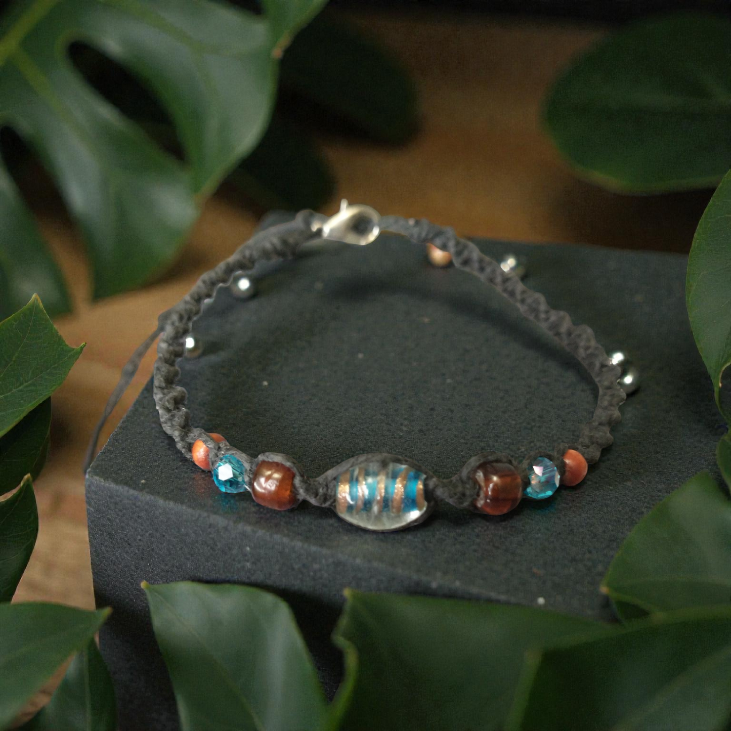 Glass Bead Anklet