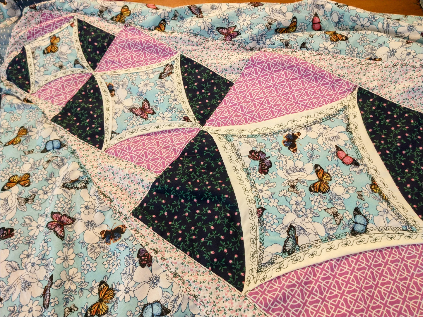 Patchwork Spinner Dress