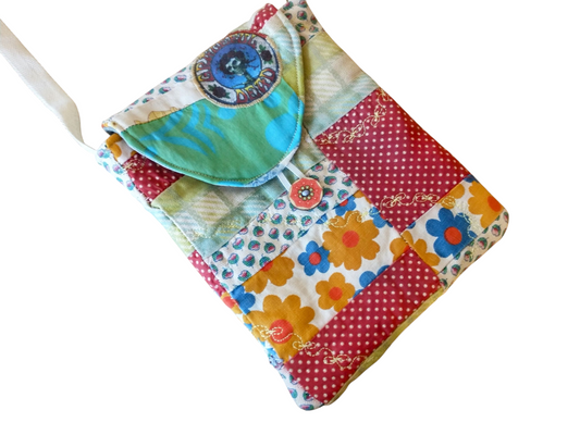 Bertha Vintage Quilted Patchwork Cross Body Bag