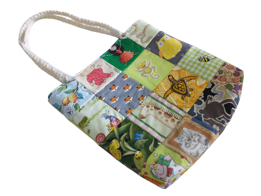 I Spy Find It Kids Patchwork Tote Bag
